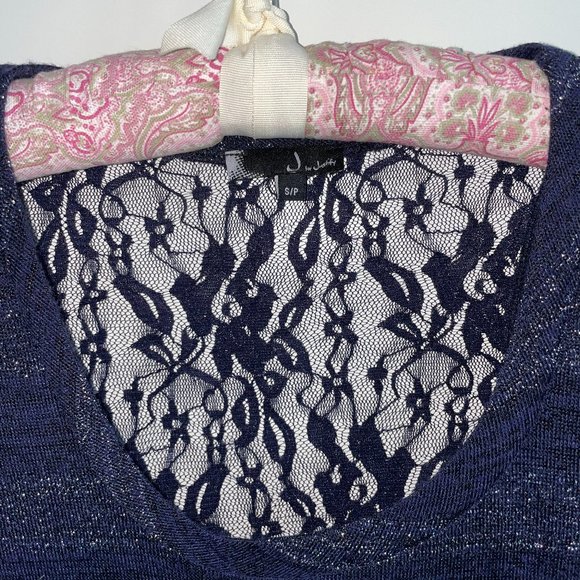 Sparkly/lace tunic style top - Picture 7 of 8